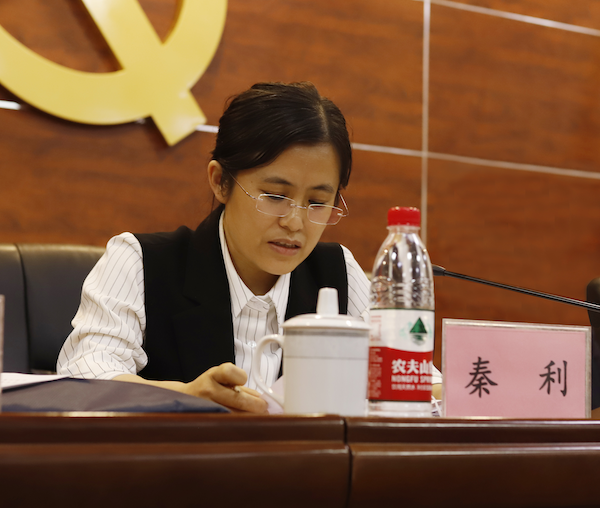 组织部干部五处副处长王斌,省委教育工委组织部副部长秦利出席大会